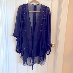 All Saints elegant, Gothic, sexy capelet